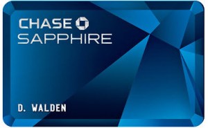 Chase Sapphire Awesomeness