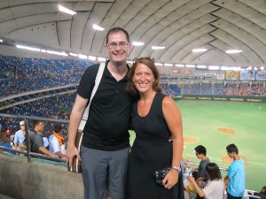 Brooke and Phil at Tokyo Dome!