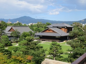 Huge castle in Kyoto