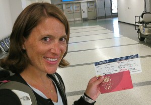 Brooke with her Golden Tickets