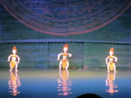 Vietnamese Water Puppets!