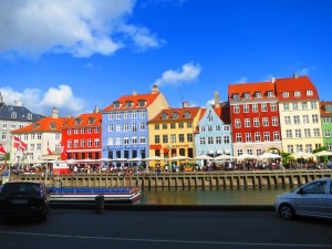 Colorful Buildings along the canal