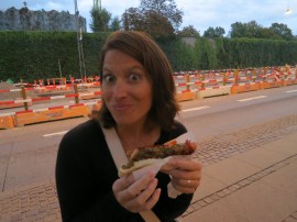 My wife with no mere everyday weiner