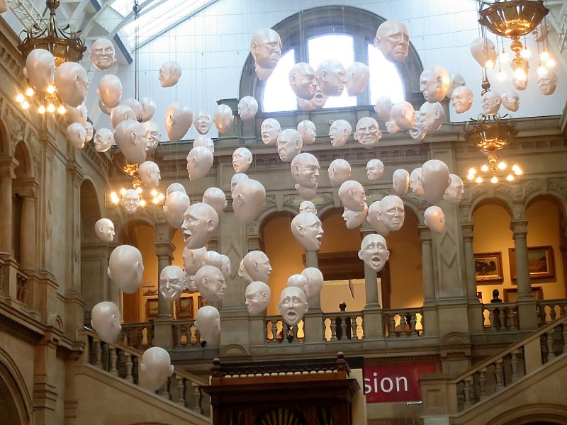 Part of the Expressions Exhibit at Kelingrove