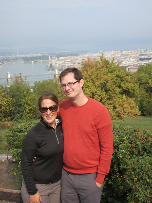 Stunning hilltop in budapest