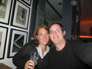 Brooke and Phil at Burger House