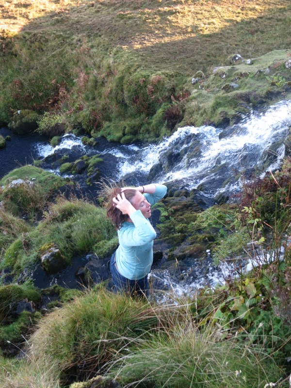 By the by, this is like the third bridal veil falls we've seen in this trip